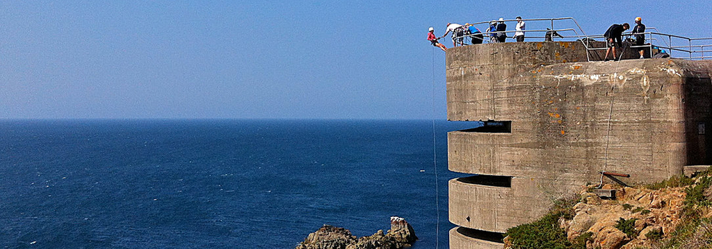 Abseiling in Jersey