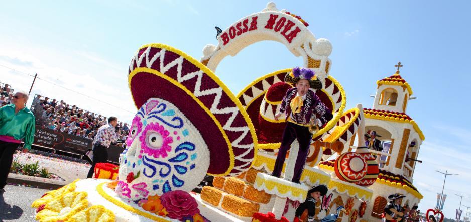 Mexican Day of the Dead Float