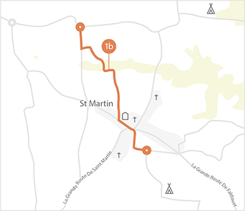 Jersey Cycle Guide Route 1B