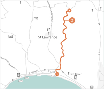 Jersey Cycle Guide Route 2