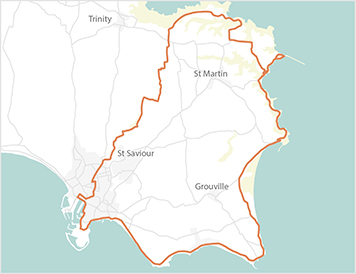 Jersey Cycle Guide Route East A